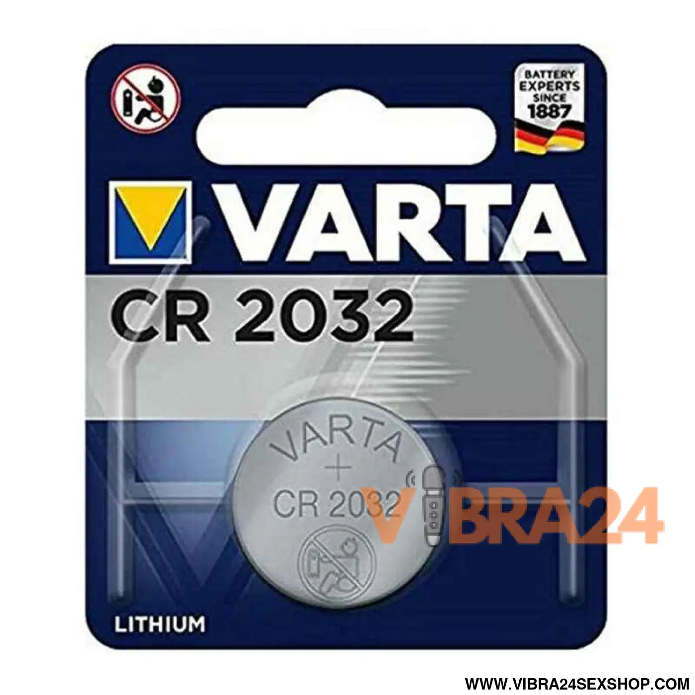 VARTA - BATERIA BOTÃO DE LÍTIO CR2032 UNIDADE 3V 1