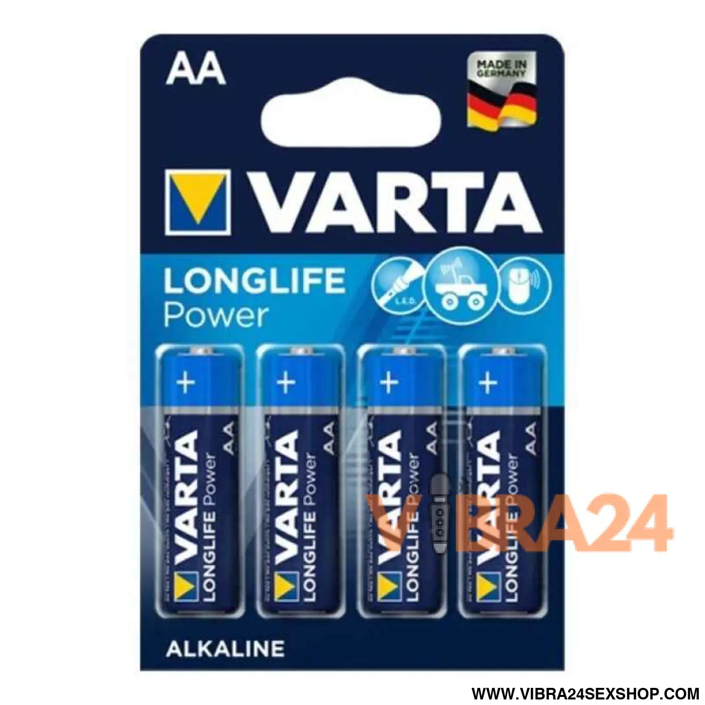 VARTA - UNIDADE LONGLIFE POTÊNCIA ALCALINA AA LR6 4