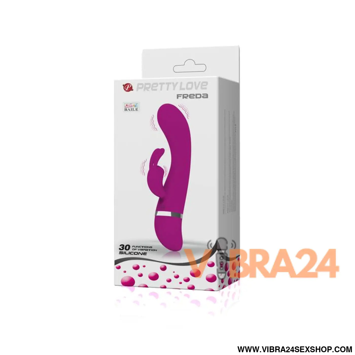 Vibrador Roxo Pretty Love Freda - Prazer e Estímulo Inigualáveis