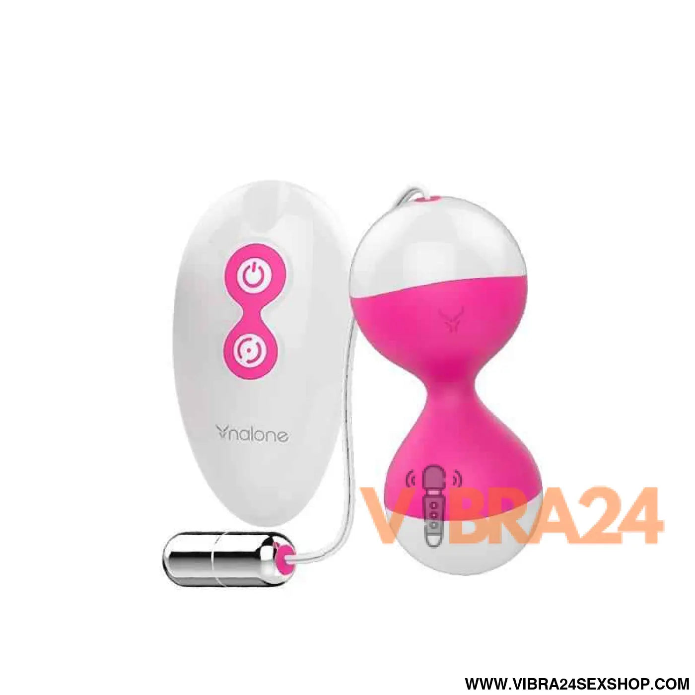 Vibrating Egg and Kegel Balls Miu Fuchsia
