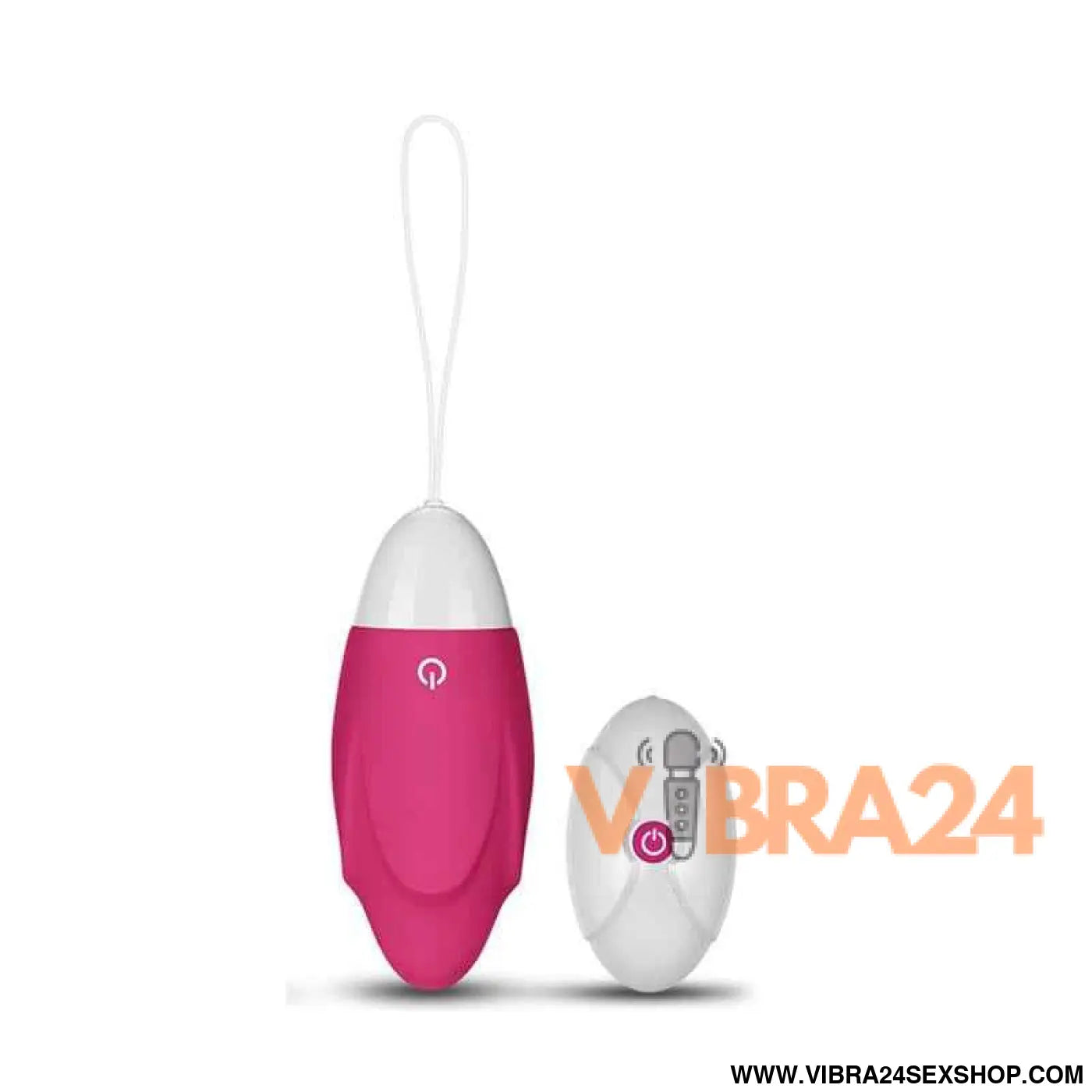 Vibrating Egg IJoy Remote Control USB Pink