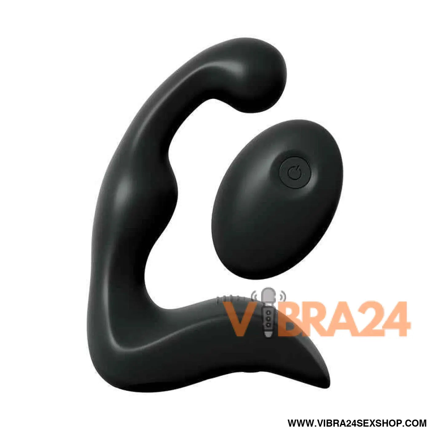 Vibrating P-Spot Massager Black