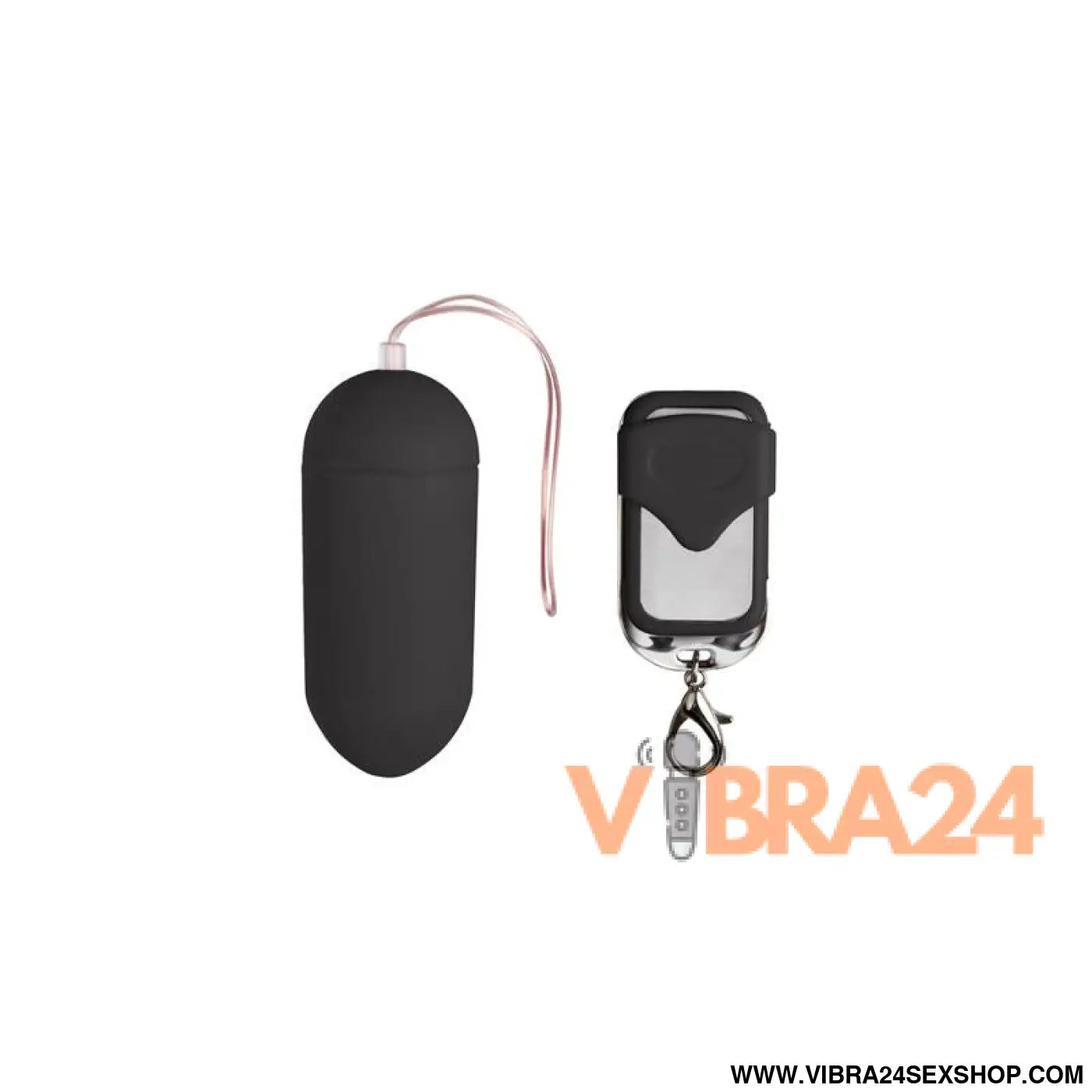 Vibration Egg Remote Control 10 Functions Black