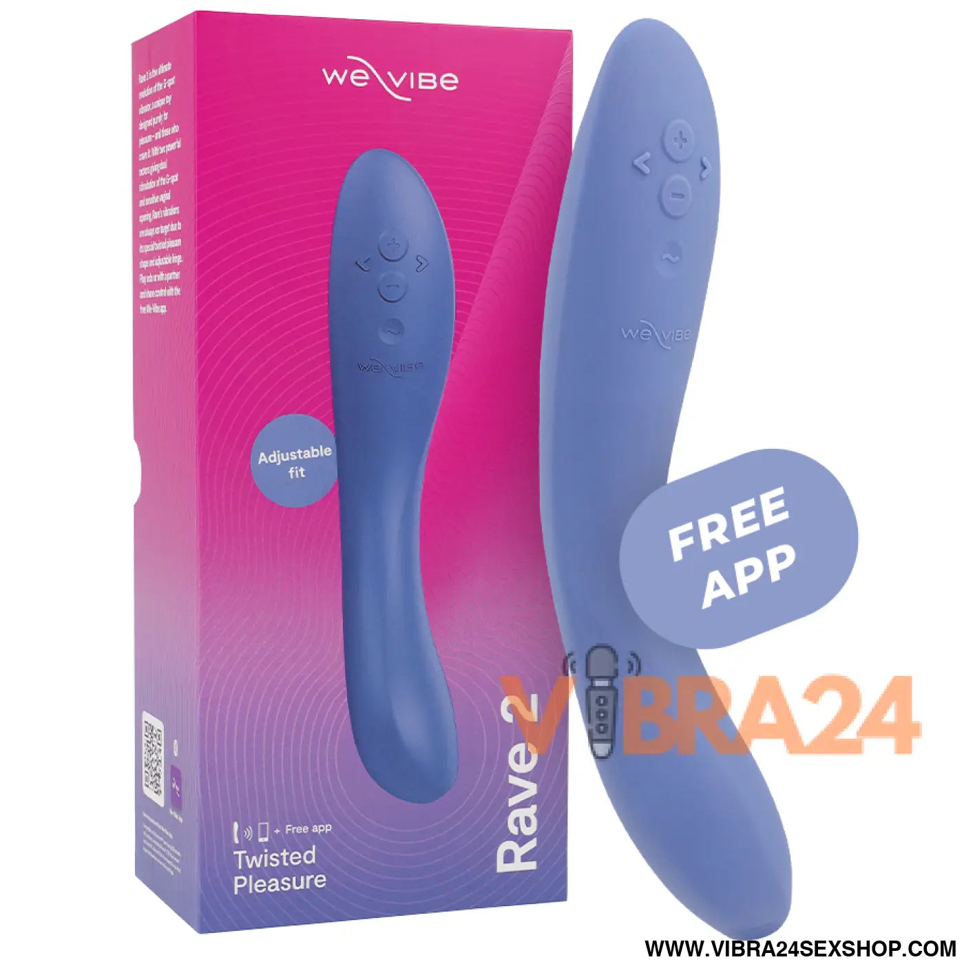 WE-VIBE - RAVE 2 VIBRADOR G-SPOT AZUL