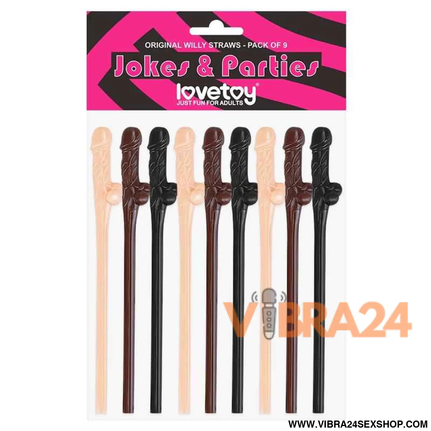Willy Straws Pack of 9