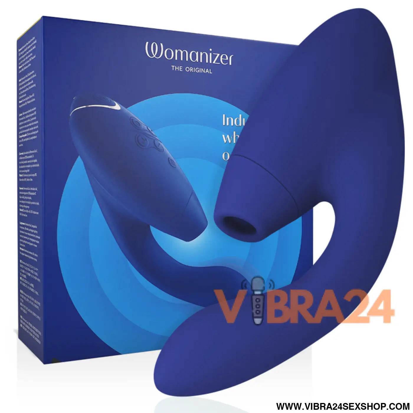 WOMANIZER - DUO 2 ESTIMULADOR AZUL