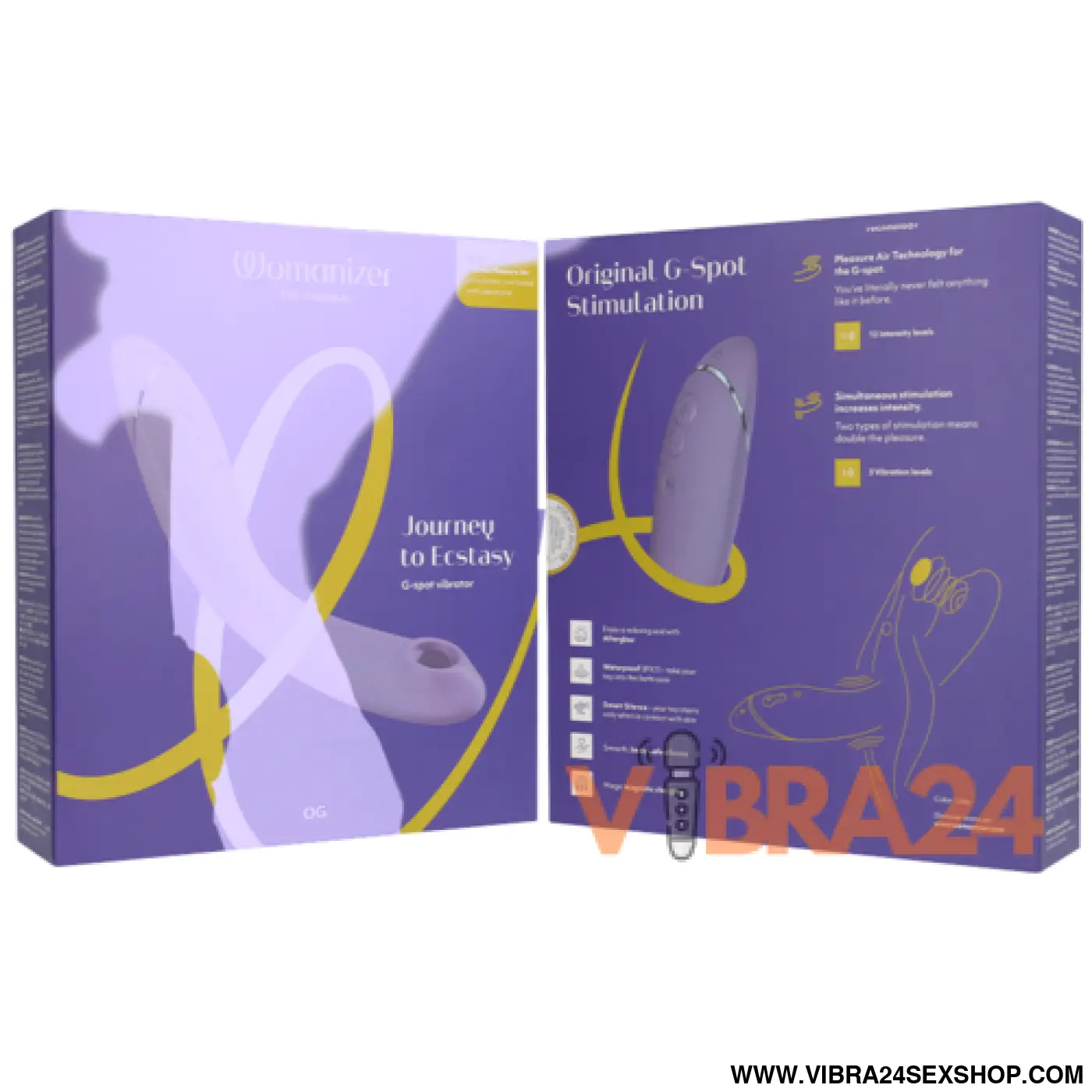 Womanizer G-spot Lilás - Estimulador de Prazer Premium para Mulheres com Estímulo Direto ao Ponto G