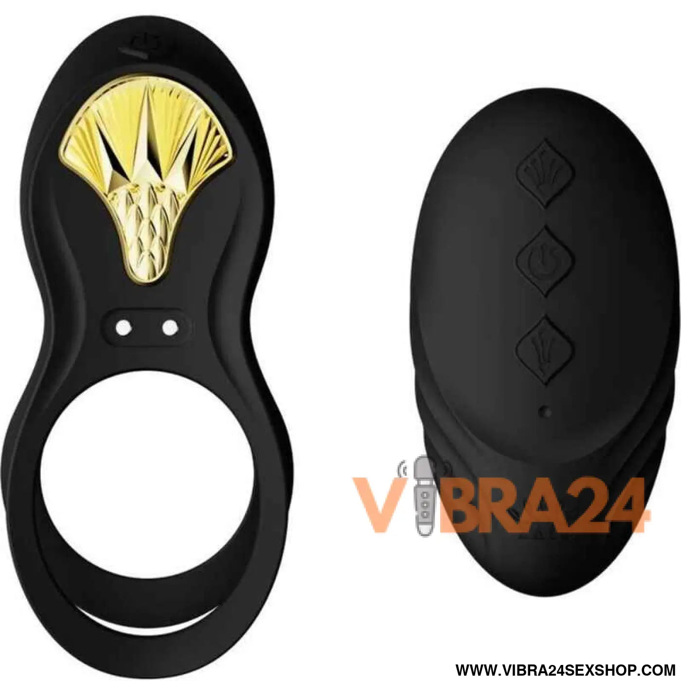 ZALO - ANEL VIBRANTE PARA CASAIS BAYEK PRETO