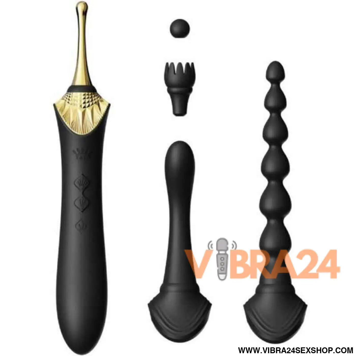 ZALO - BESS 2 CLITORAL MASSAGER BLACK