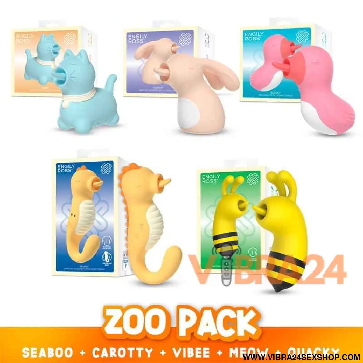 Zoo Pack Set of 5 units