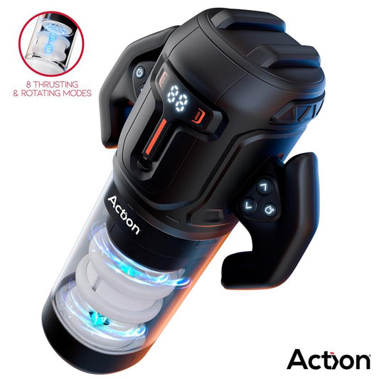 Masturbador Automático Zyon Advance com Rotação e Estímulo Avançado