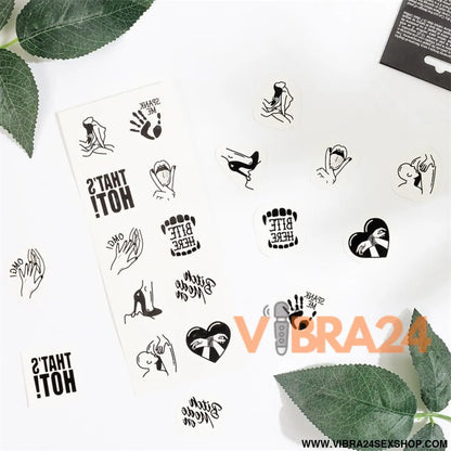 10 Tatuagens Temporárias Kink para quem tem medo de se arrepender