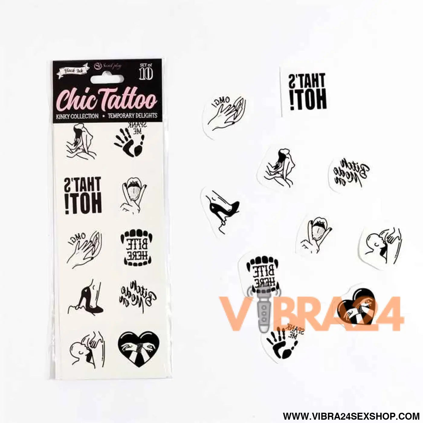 10 Tatuagens Temporárias Kink para quem tem medo de se arrepender