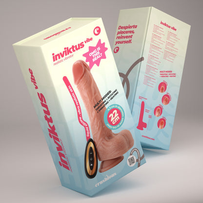 Crushious – Promoção 5 + 1 Grátis: Inviktus Vibe com Impulso, Rotação e Controlo Remoto em Silicone Líquido