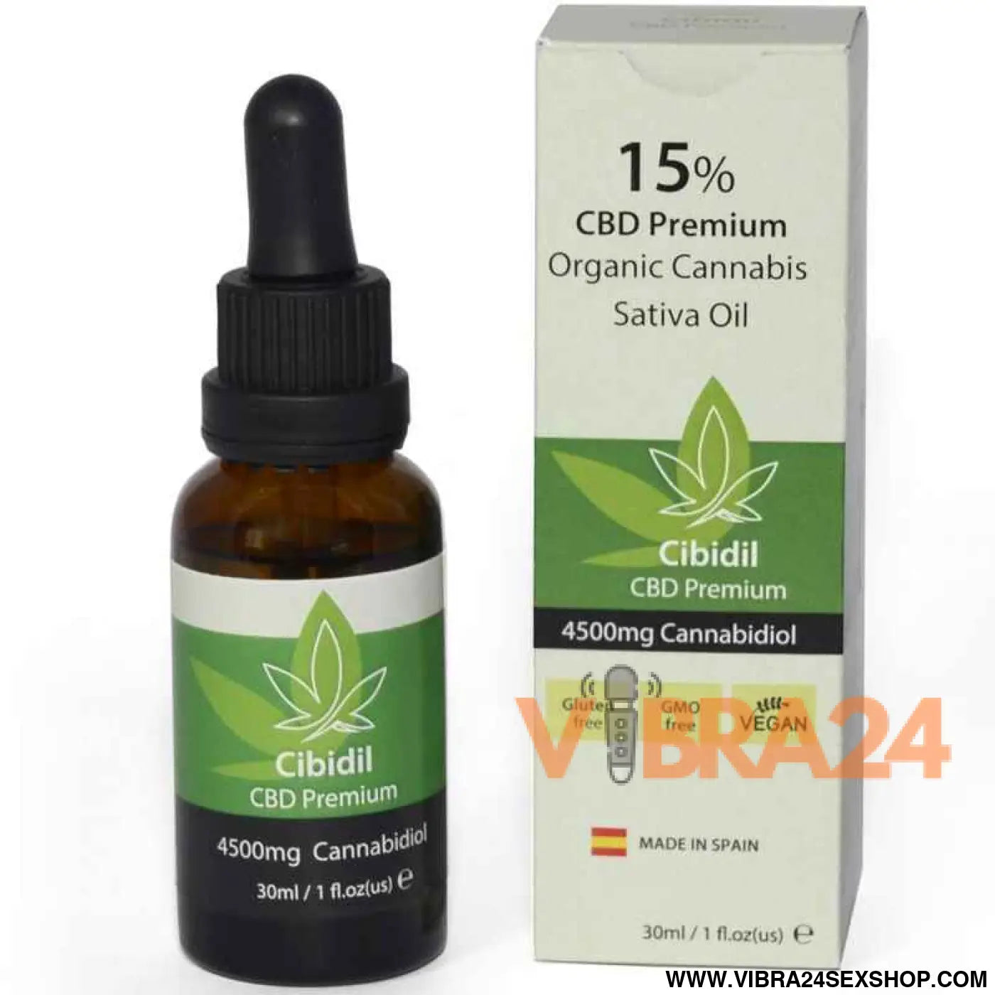 500 COSMETICS - CIBIDIL ÓLEO RELAXANTE CBD 15% 30 ML