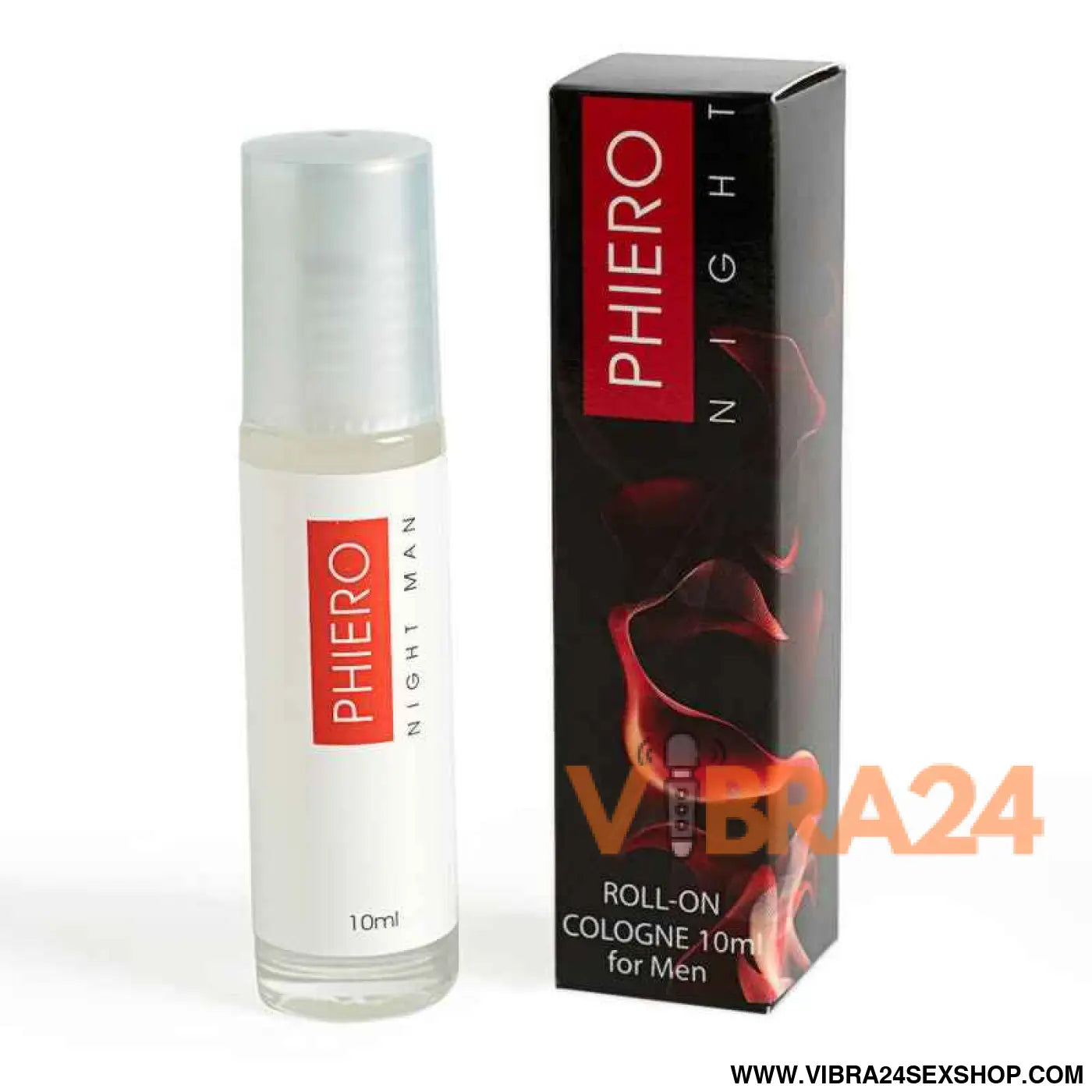 500 COSMETICS - PHIERO NIGHT MAN PERFUME FEROMÔNIOS PARA HOMENS COM ROLL-ON