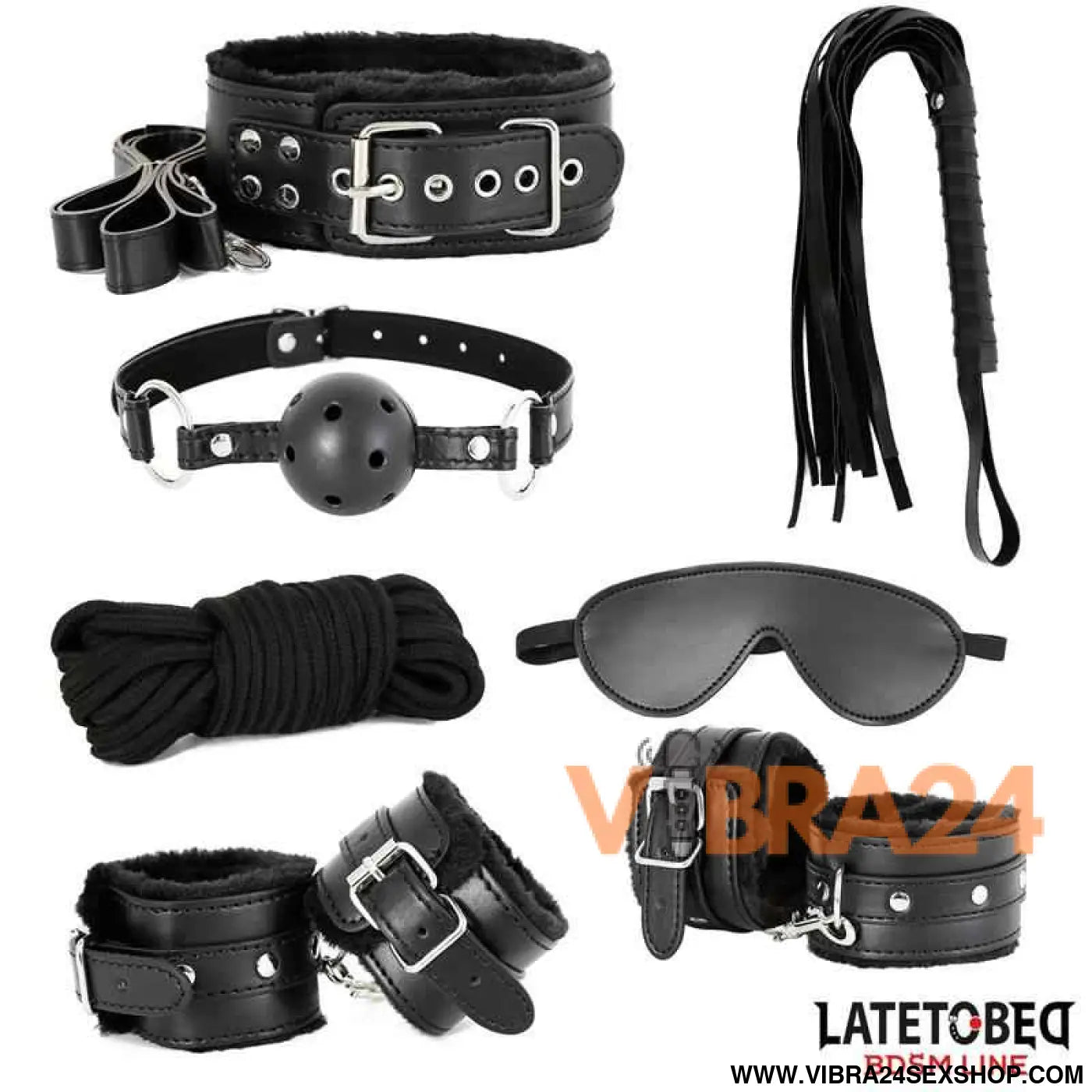7 Bondage Pieces Set