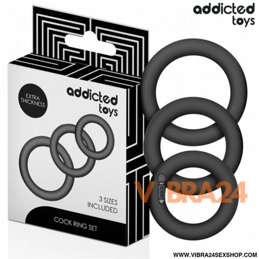 ADDICTED TOYS - Anéis de Silicone Modelo 1 para Brinquedos: Conforto e Diversão com Anel