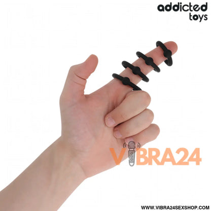 ADDICTED TOYS - Anel de Silicone Pressão: Conjunto de Anéis para Estímulo e Prazer - VIBRA24 SEXSHOP