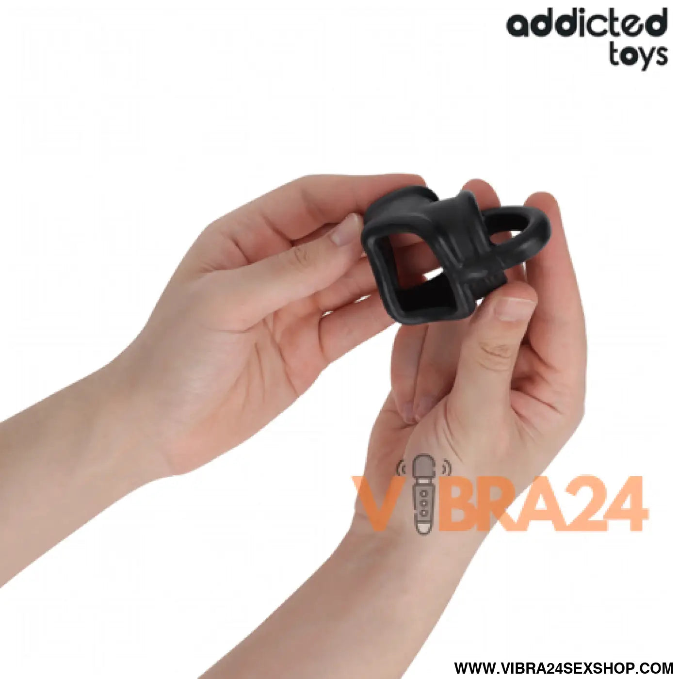 ADDICTED TOYS - Anel para Pénis Gaiola para Estímulo Masculino - VIBRA24 SEXSHOP