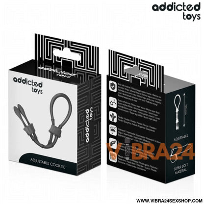 ADDICTED TOYS - Corda de Silicone para Pénis Ajustável para Conforto e Prazer - VIBRA24 SEXSHOP