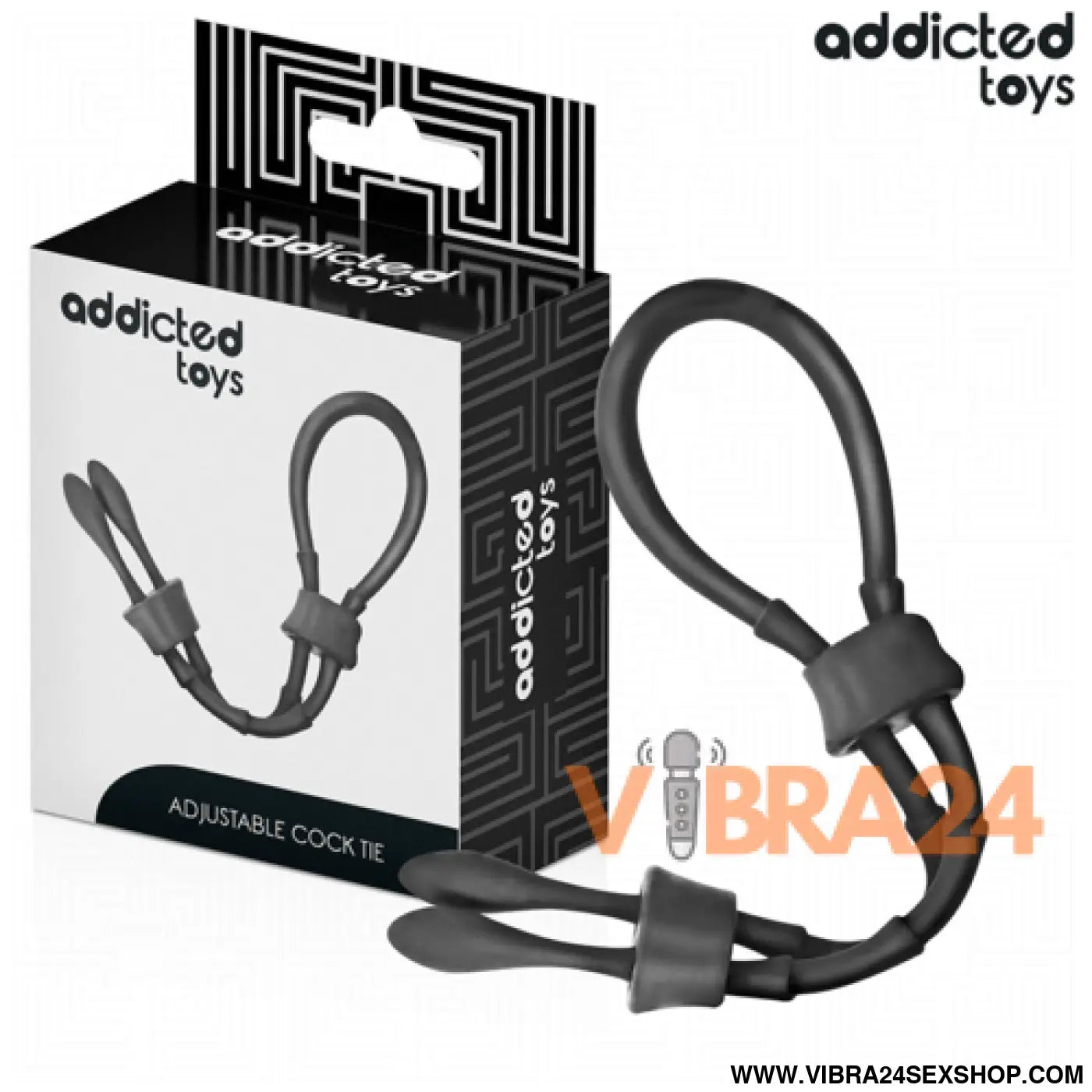 ADDICTED TOYS - Corda de Silicone para Pénis Ajustável para Conforto e Prazer - VIBRA24 SEXSHOP