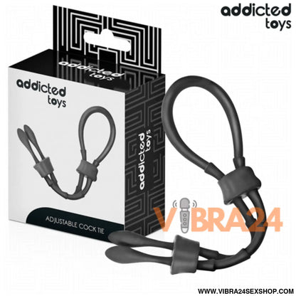 ADDICTED TOYS - Corda de Silicone para Pénis Ajustável para Conforto e Prazer - VIBRA24 SEXSHOP