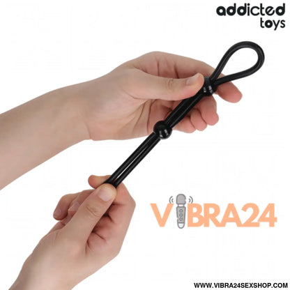 ADDICTED TOYS - Corda de Silicone para Pénis de Alça Dupla - VIBRA24 SEXSHOP