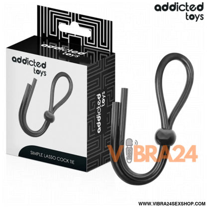 ADDICTED TOYS - Corda de Silicone para Pénis de Alça Única - VIBRA24 SEXSHOP