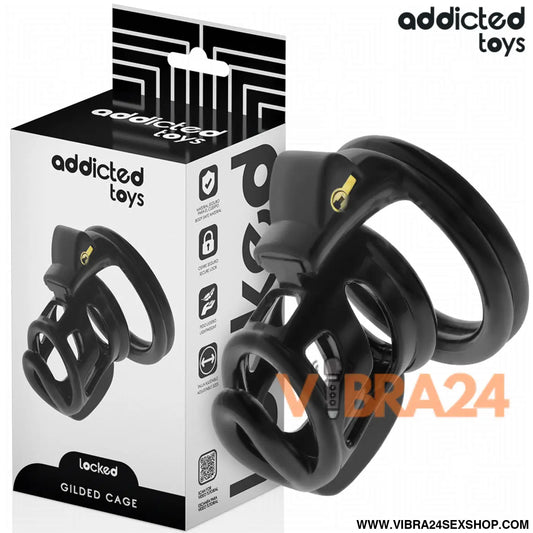 ADDICTED TOYS LOCKED - GAIOLA GILDEN PARA PÊNIS 8,5 CM