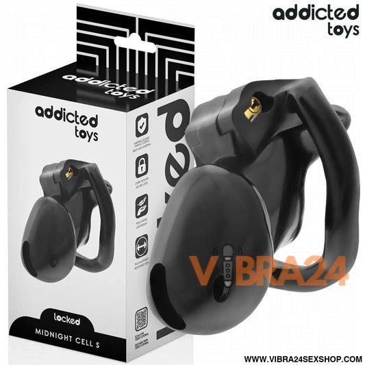 ADDICTED TOYS LOCKED - GAIOLA PENIANA MINDNIGHT CELL TAMANHO S