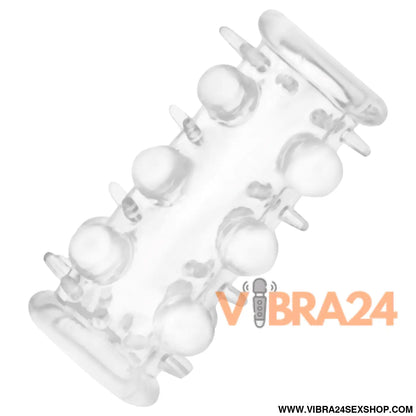 ADDICTED TOYS - PÉNIS MANGA TRANSPARENTE para Intensa Sensação e Prazer Máximo - VIBRA24 SEXSHOP