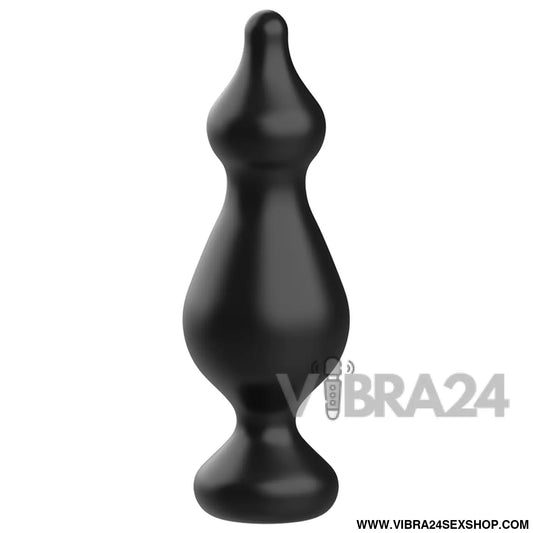 ADDICTED TOYS - PLUG ANAL SEXUAL 13.6 CM PRETO
