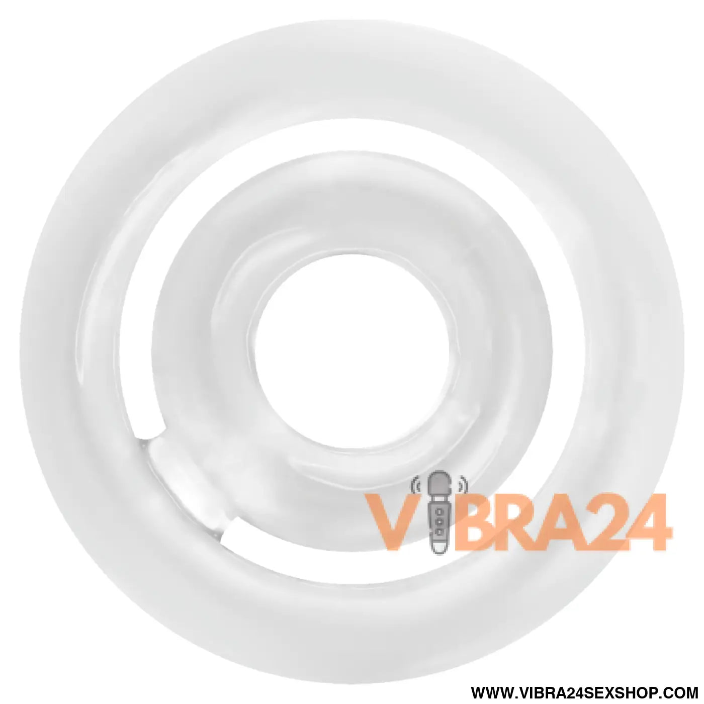 ADDICTED TOYS - POTENZ: Anel Peniano Transparente para Intensificar o Prazer - VIBRA24 SEXSHOP