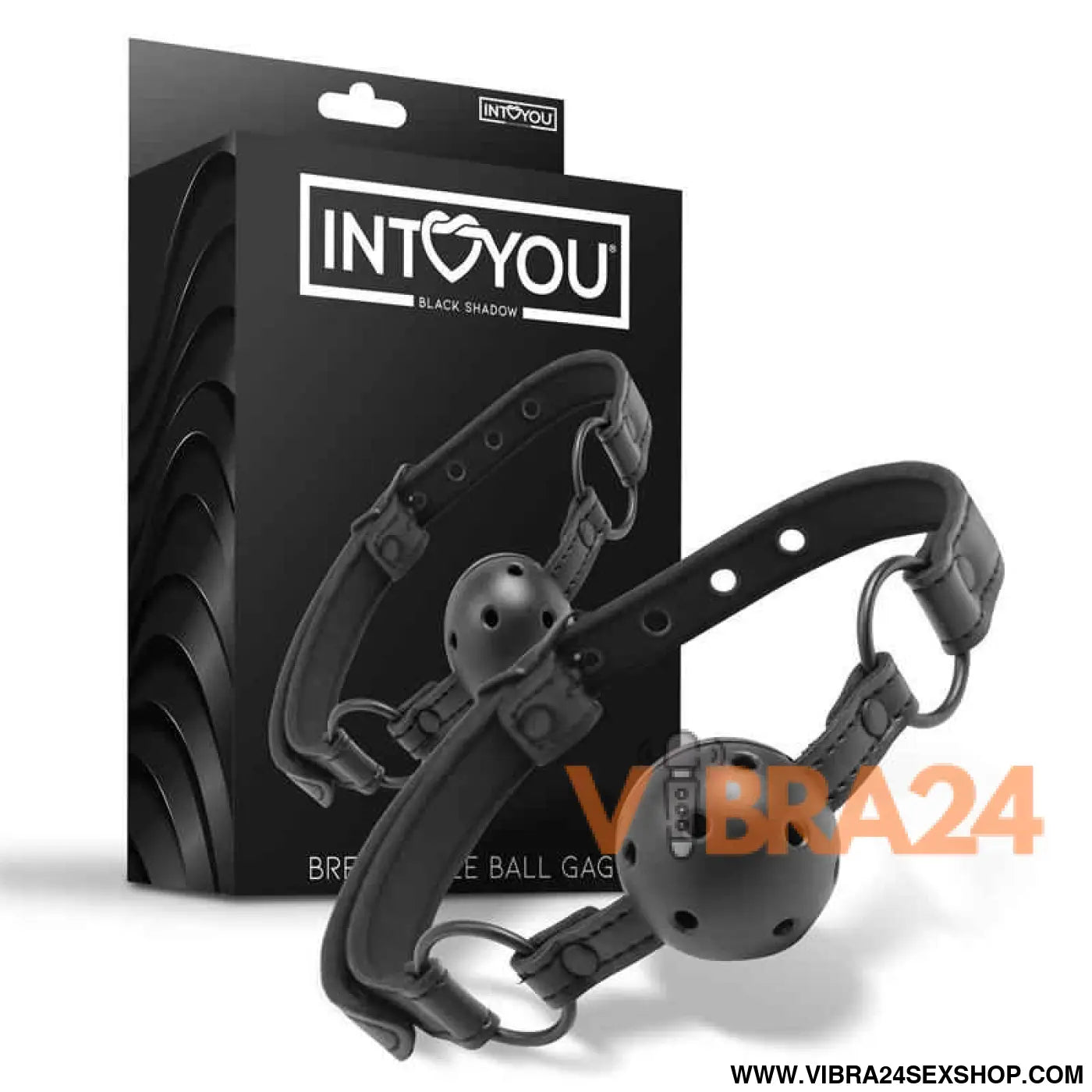 Adjustable Brrathable Ball Gag Vegan Leather