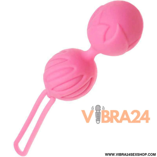 ADRIEN LASTIC - Bolas de Silicone Geisha Rosa Tamanho S