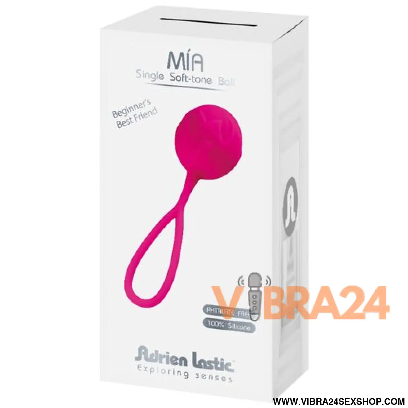ADRIEN LASTIC Bolas Mia Silicone Iniciantes - Conforto e Estilo em Rosa