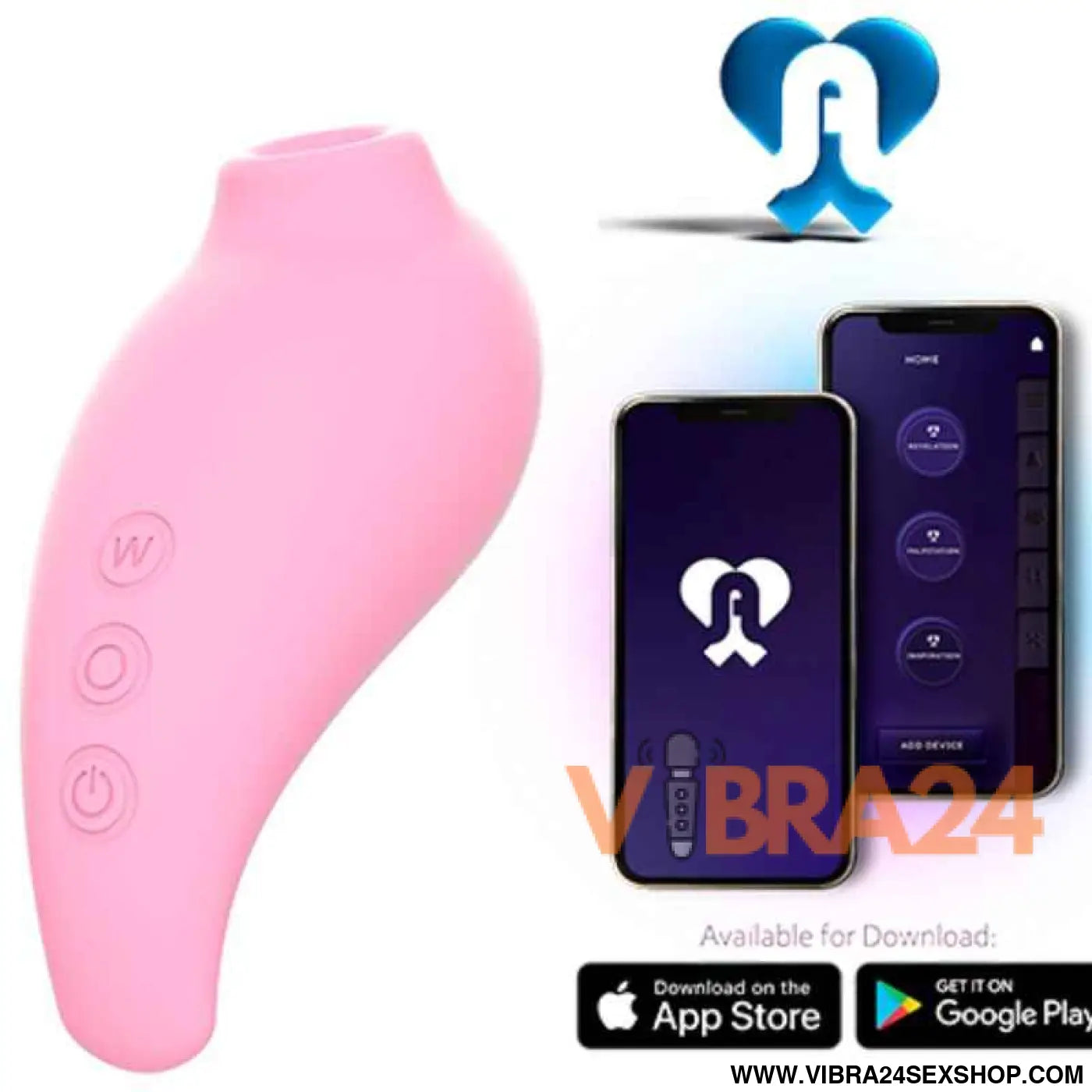 ADRIEN LASTIC - SUCKER DE CLITÓRIS ROSA REVELATION - APLICATIVO GRATUITO