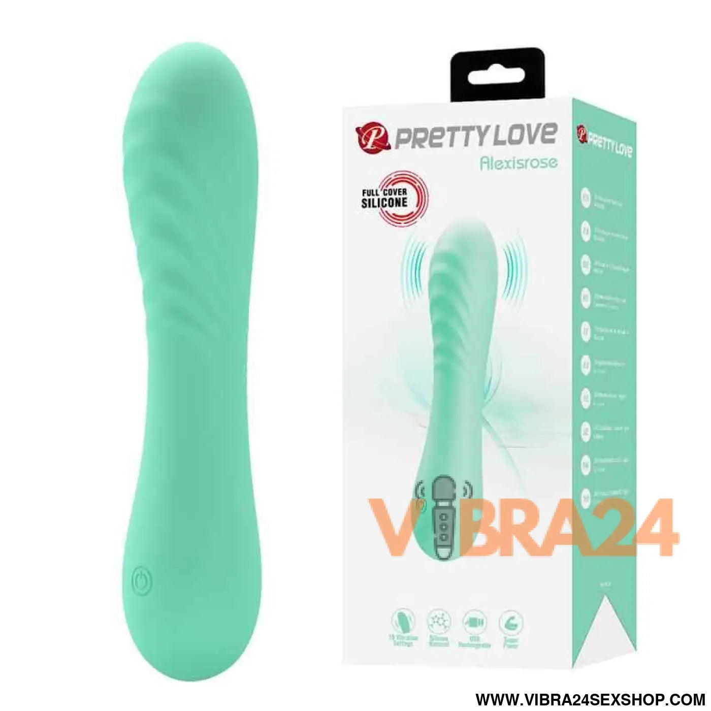 Alexisrose Vibrator Full Silicone