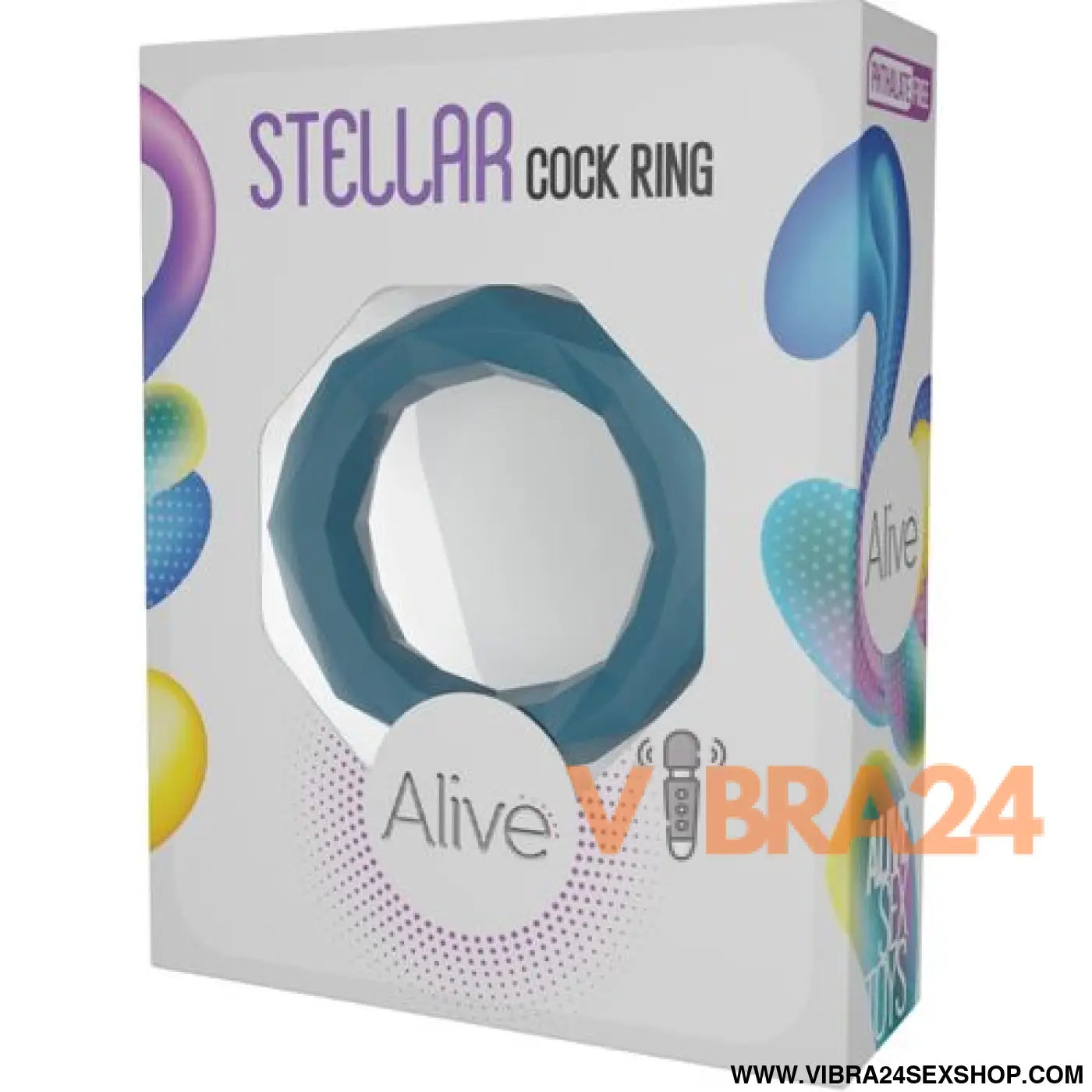 ALIVE - Anel de Pénis Estelar Verde para Estímulo e Prazer - VIBRA24 SEXSHOP