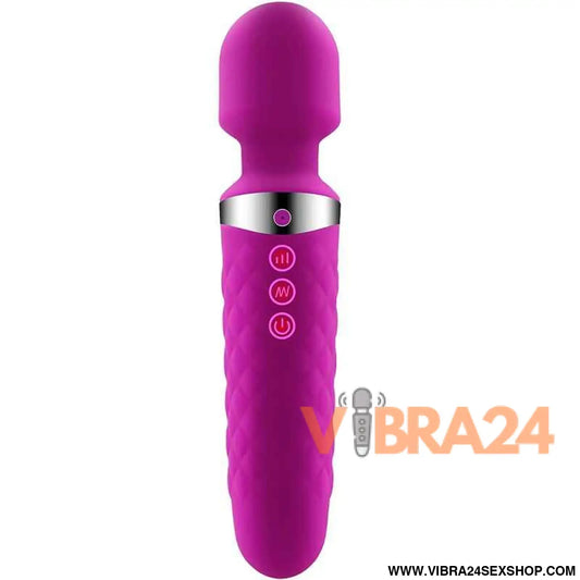 ALIVE - BE WANDED VIBRADOR MASSAGER ROXO