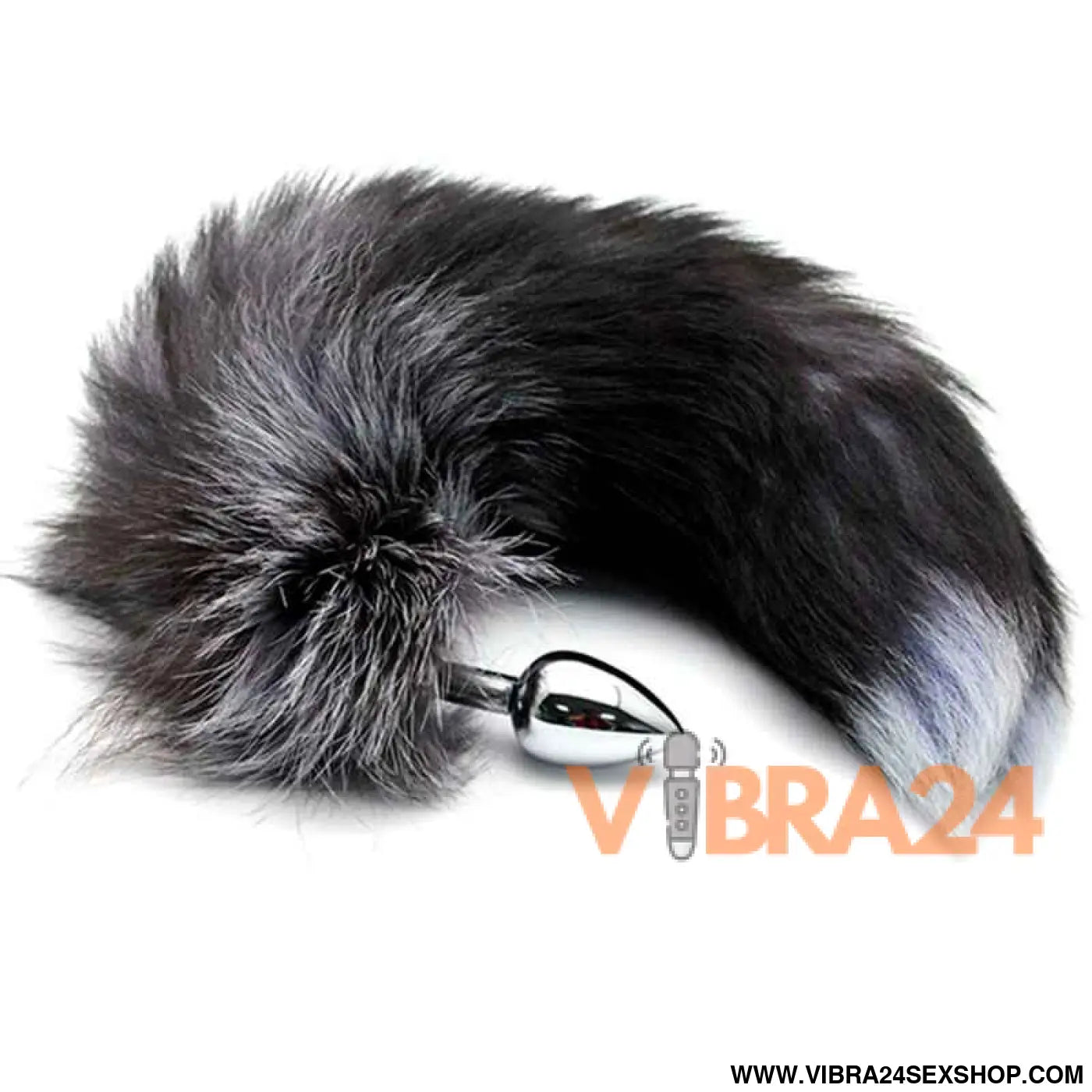 ALIVE - PLUG DE PRAZER ANAL METAL FOX TAIL TAMANHO M