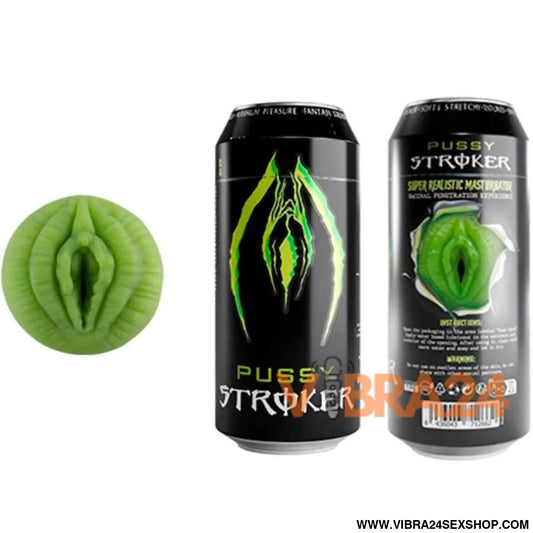 ALIVE - PUSSY STROKER MASTURBATOR VAGINA BEBIDA ENERGÉTICA EM LATA