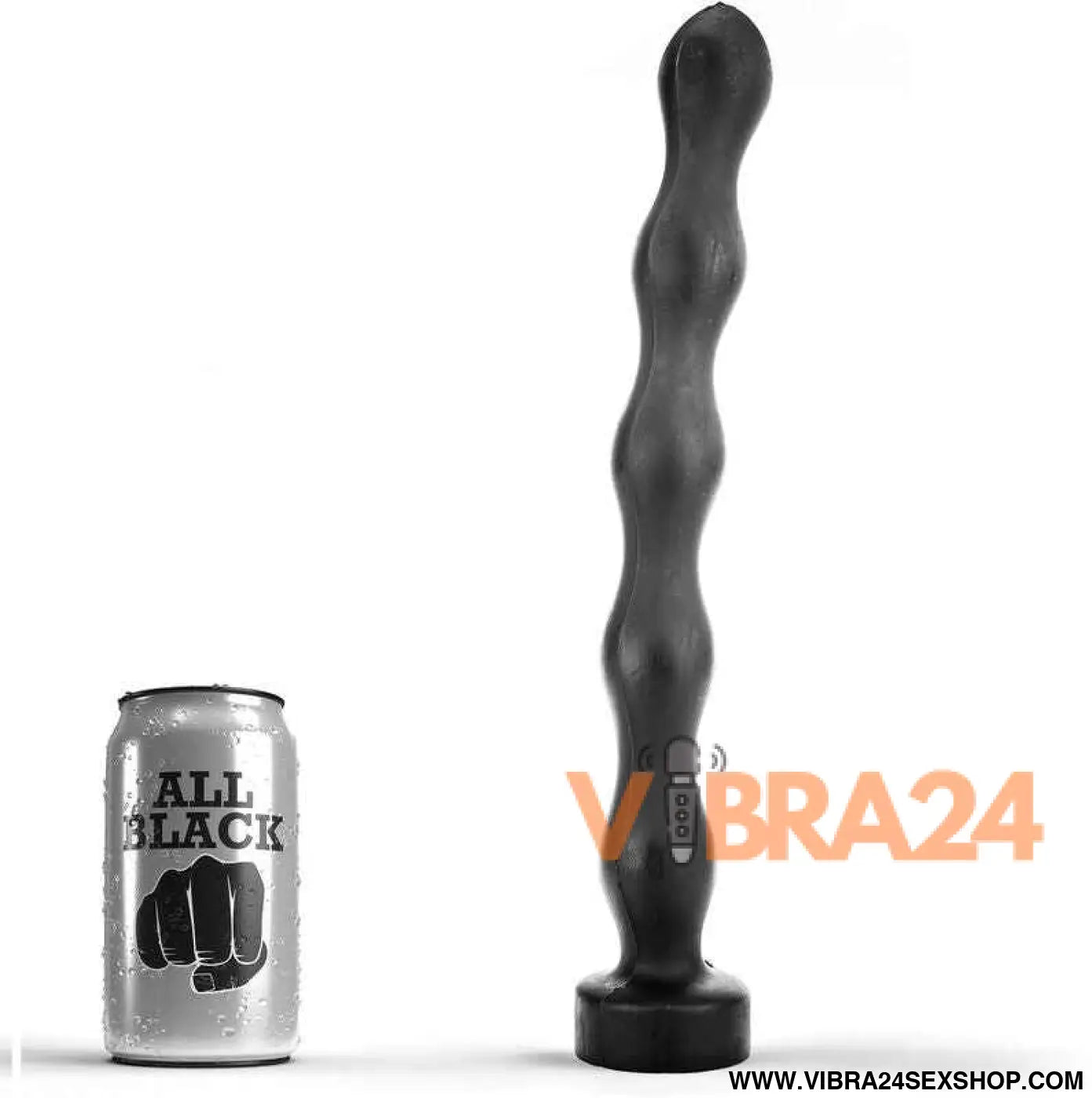 ALL BLACK - BOLA PLUG ANAL 32 CM