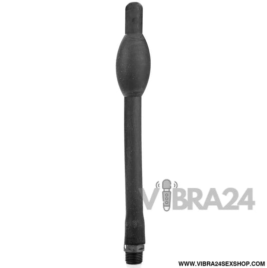 ALL BLACK - DUCHE ANAL DOBRVEL SILICONE 27 CM