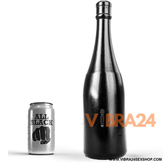 ALL BLACK - GARRAFA ANAL 34,5 CM
