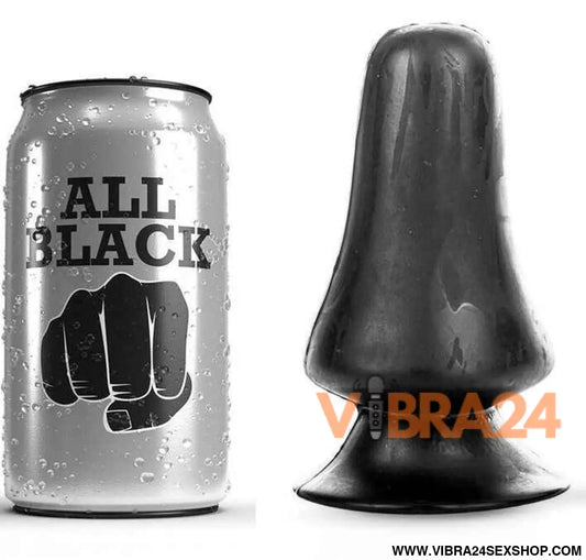 ALL BLACK - PLUG ANAL 12 CM