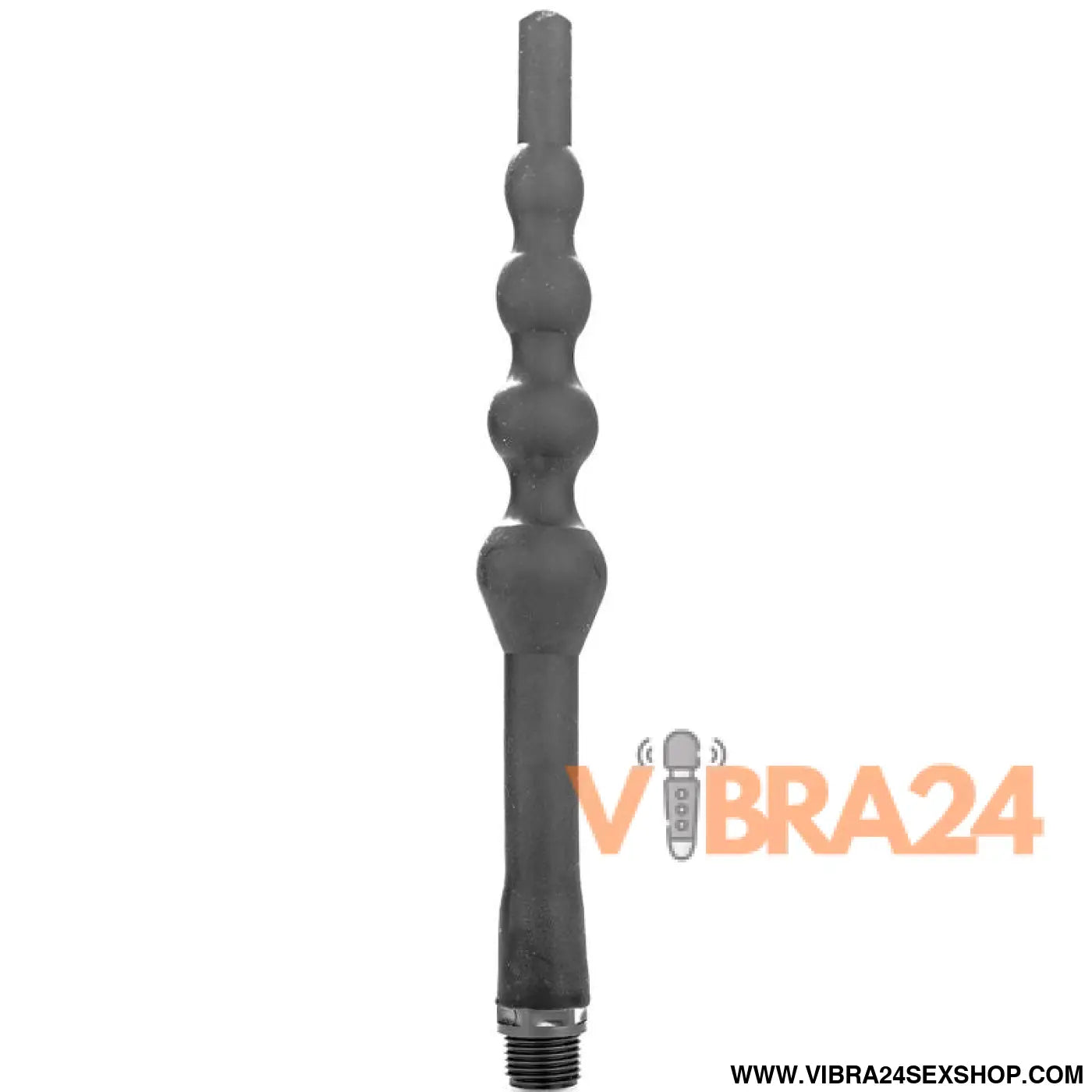 ALL BLACK - SILICONE ANAL DE CHUVEIRO FRESAS 27 CM