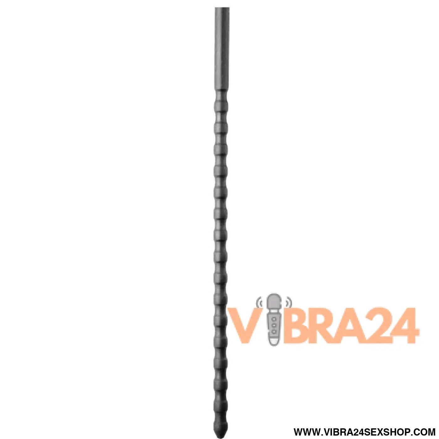 ALL BLACK - SONDA URETRAL DE SILICONE 6/8 MM