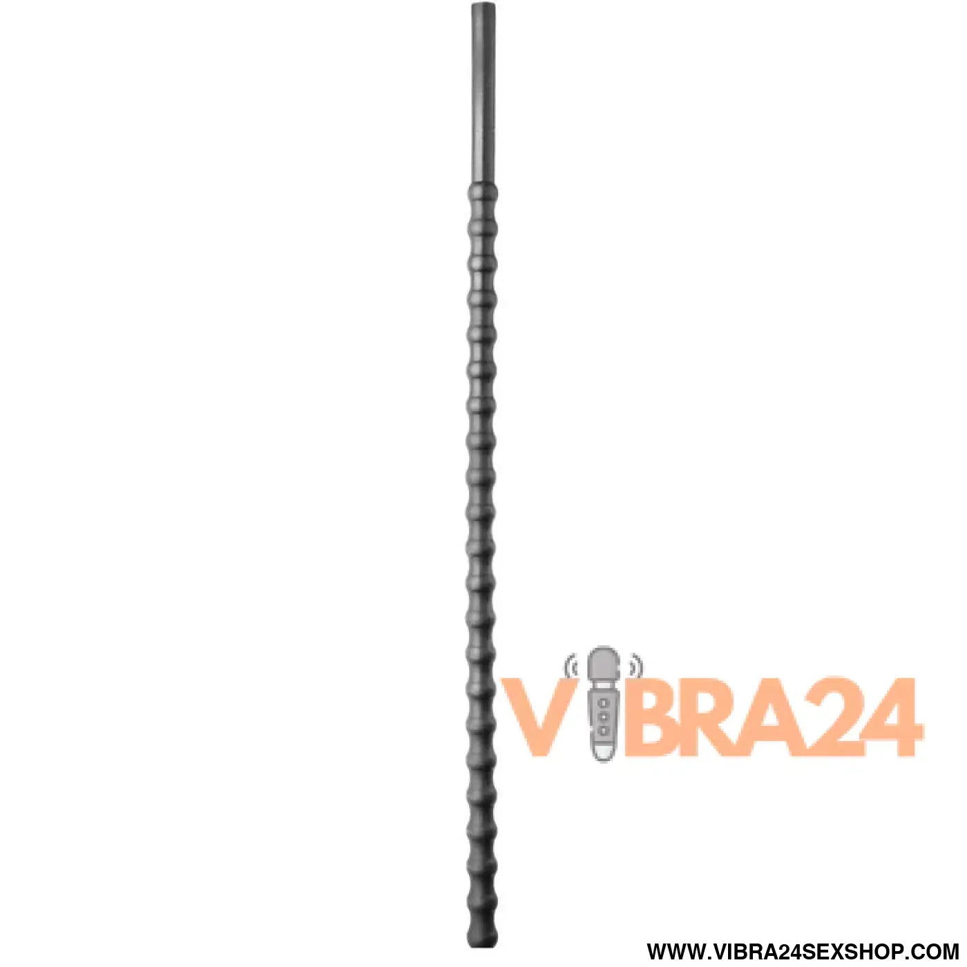 ALL BLACK - SONDA URETRAL DE SILICONE 8/10 MM